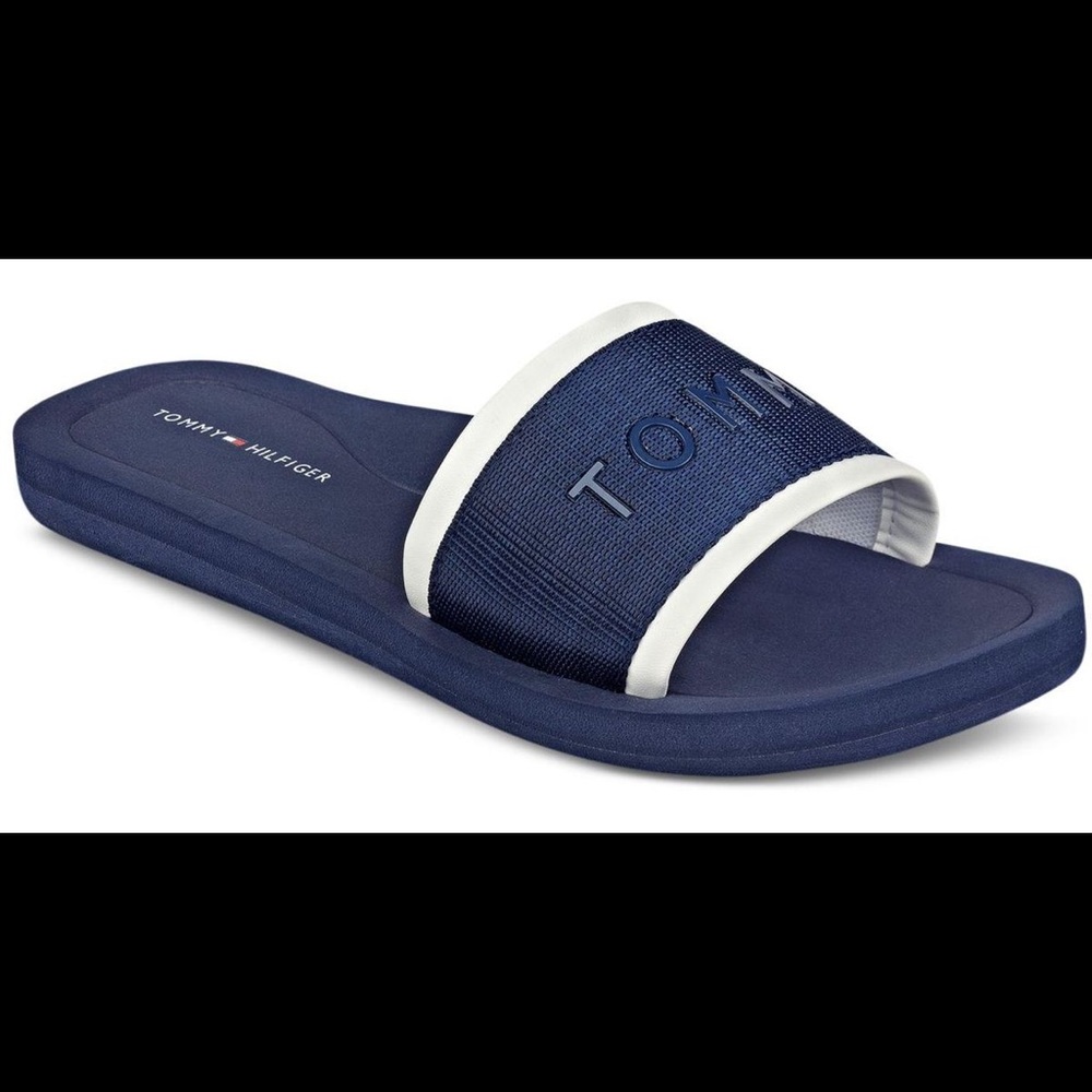 Tommy Hilfiger slides💙